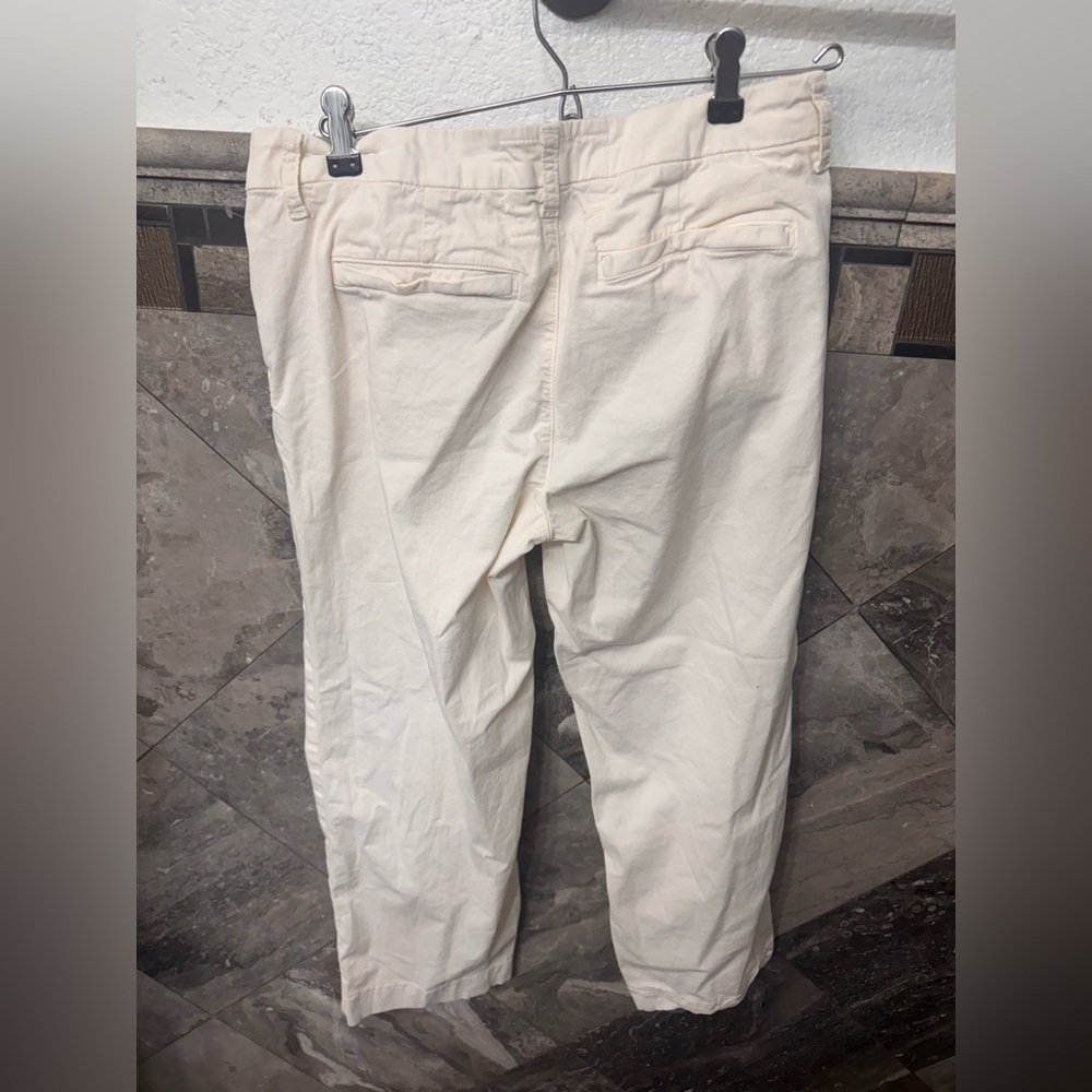 Frank & Eileen Women's Westport Italian Wide-Leg Chino - Picture 6 of 7